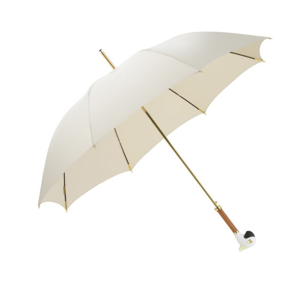 The white parrot straight shank umbrella - Image 7