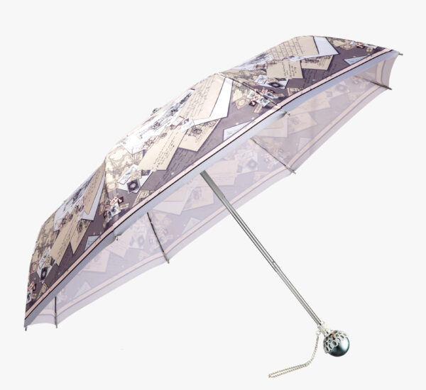 Half exquisite pearl St. Petersburg stamp folding umbrella - Image 5