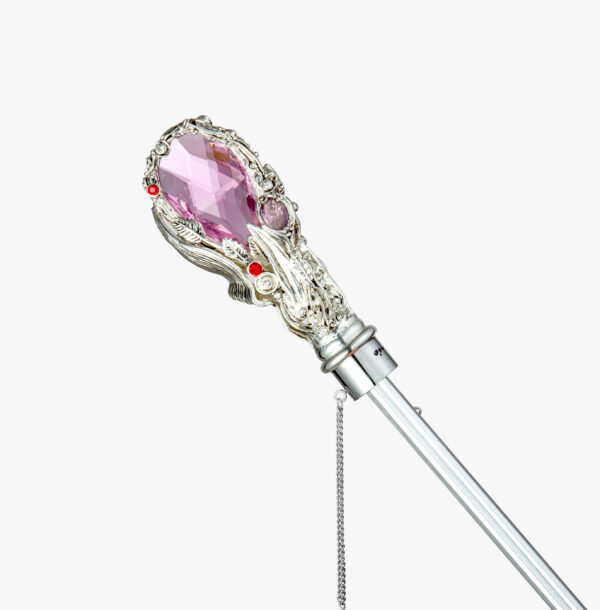 Gem-romantic pink-folding umbrella - Image 2
