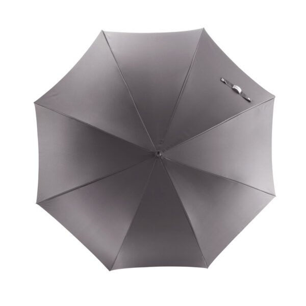 White steel leopard straight umbrella - Image 7