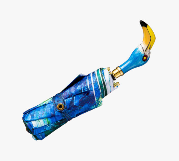 Flamingo-Starry Night-Folding Umbrella - Image 3
