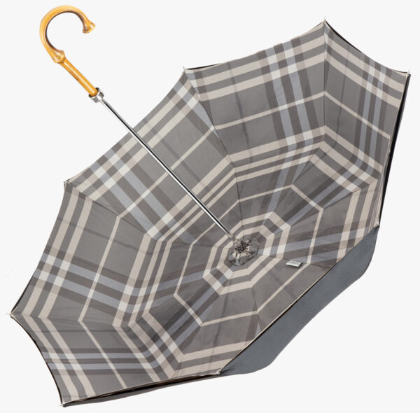 Stripe-Lohan Bamboo Double Umbrella - Image 4