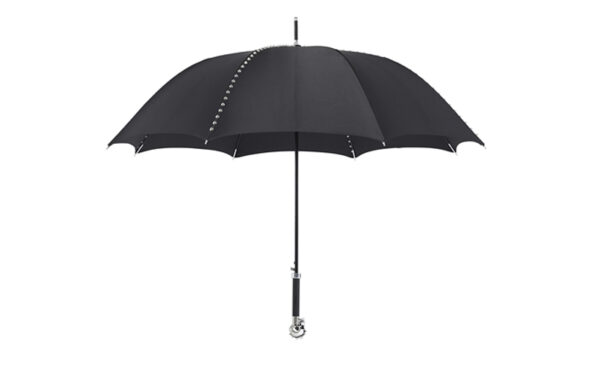 Punk skull long handle umbrella