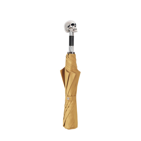 ebony Skull folding umbrella