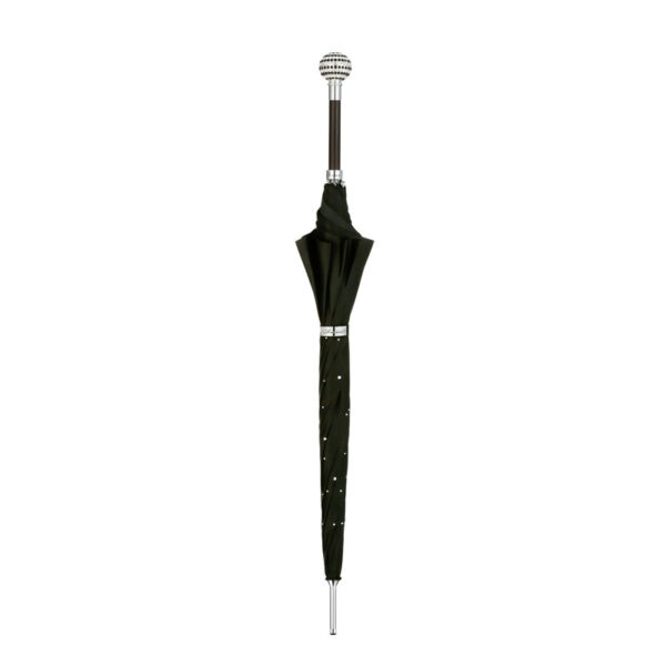 White black  star straight umbrella - Image 2