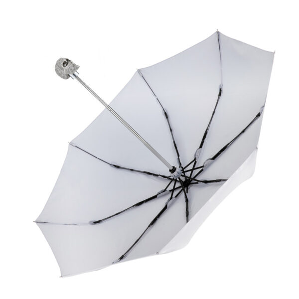 Diamond skull-folding umbrella - Image 4