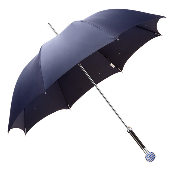 All over the sky-round ball full of diamonds-umbrella with long handle - Image 4