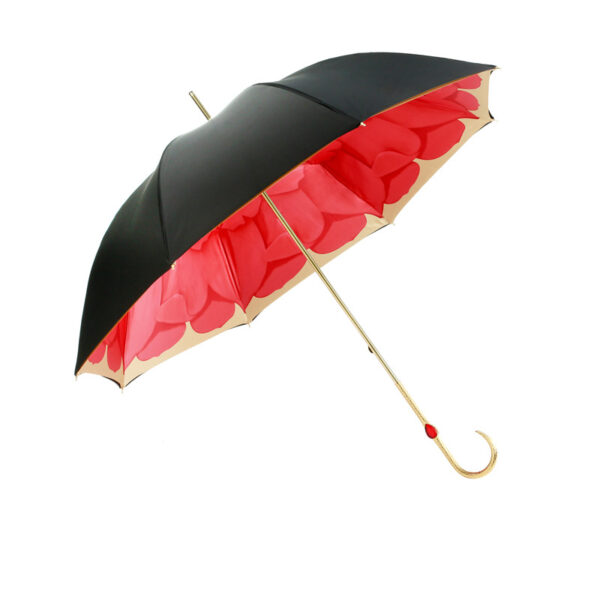 Heart-shaped 2 drill bent double umbrella - Image 3