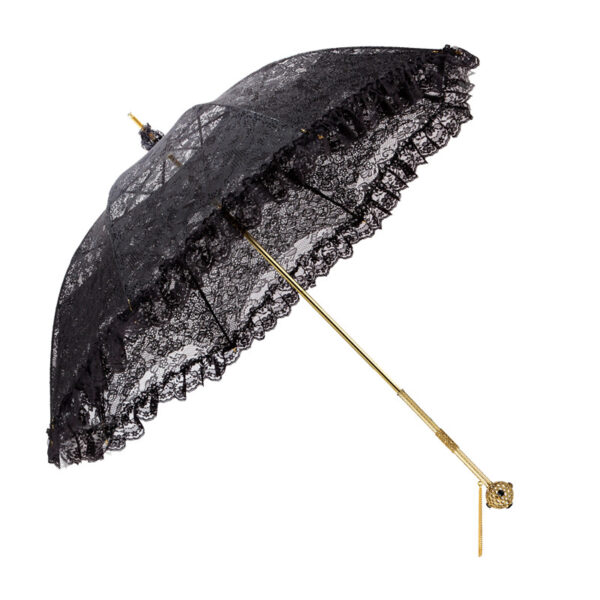 Carlota-Bud silk long umbrella - Image 4