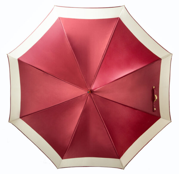 Norma-25 round sheepskin curved handle-long handle umbrella - Image 5