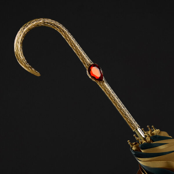 The heart-shaped diamond bent double umbrella - Image 2