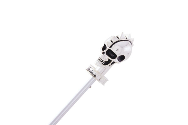 Three fold punk skull folding umbrella - Image 3