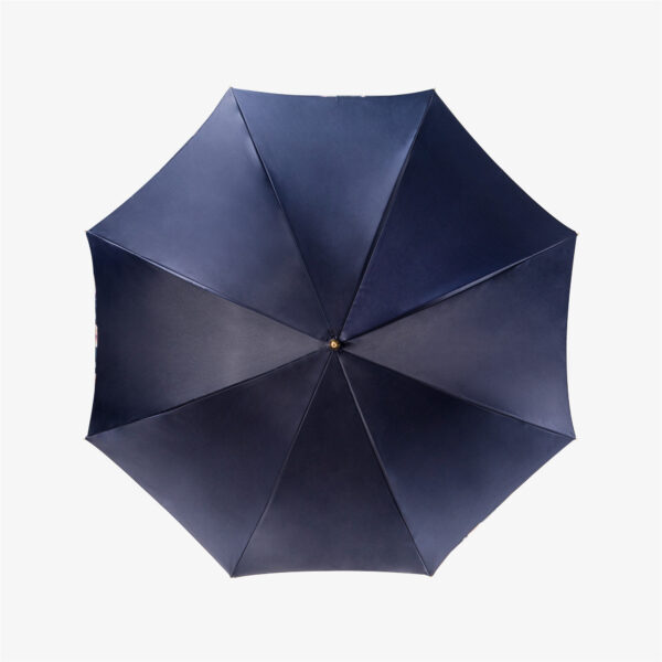 Three drill bent double umbrella