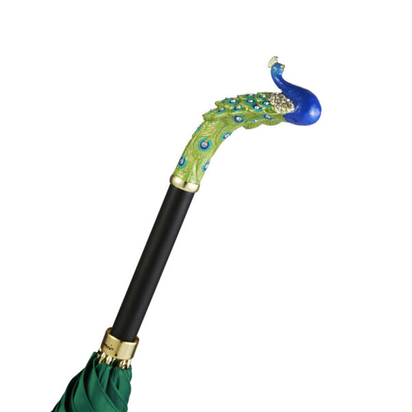 The peacock straight umbrella - Image 2