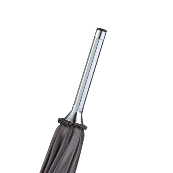 White steel leopard straight umbrella - Image 4