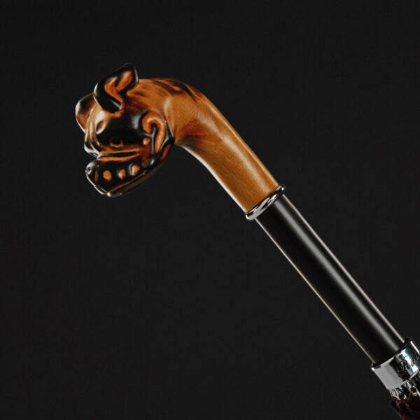 Shar Pei dog straight handle umbrella - Image 4