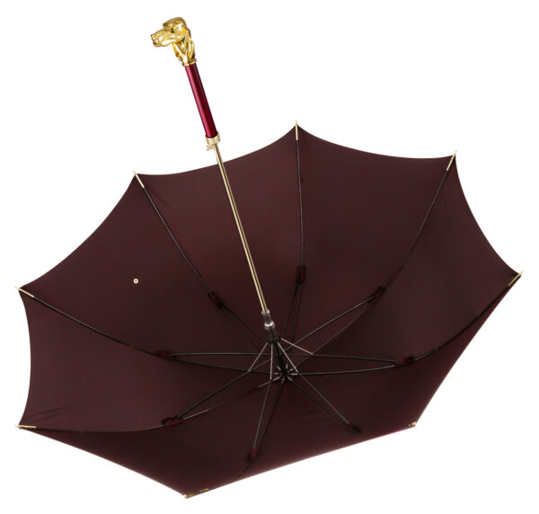 Pug-Crimson Lip Red-Long Handle Umbrella - Image 4