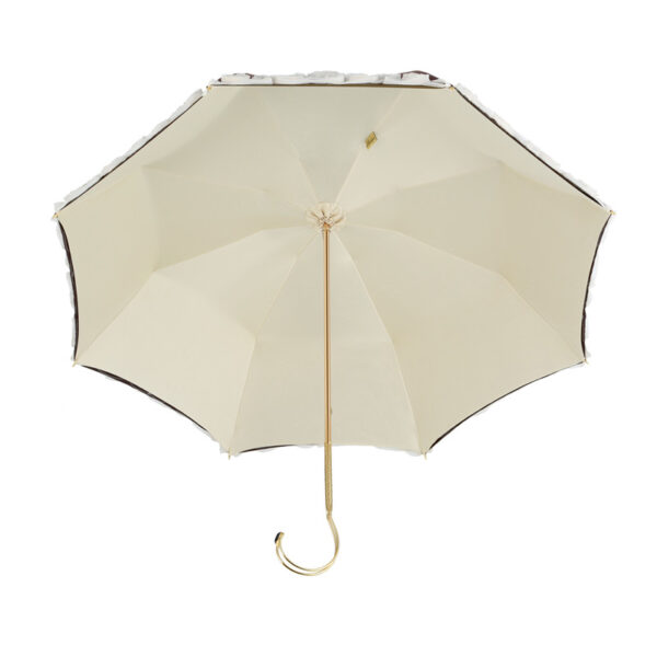 Double rose lace umbrella by hand - Image 6