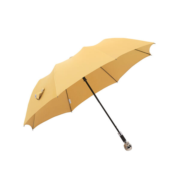 ebony Skull folding umbrella - Image 3