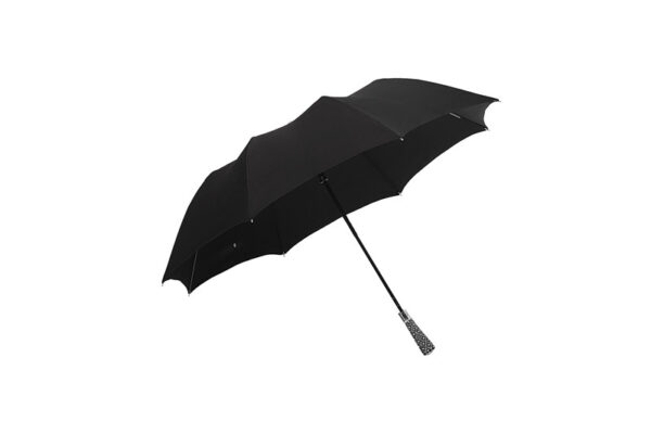 Black leaf scepter folding umbrella - Image 6