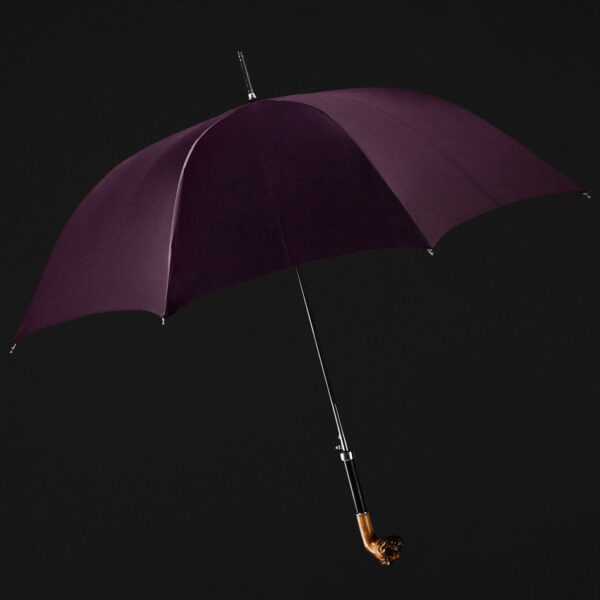 Shar Pei dog straight handle umbrella - Image 2