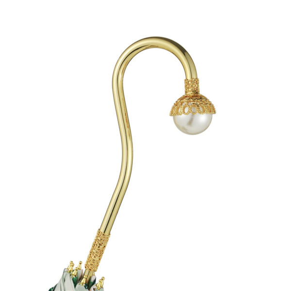 Exquisite white pearl double umbrella - Image 2