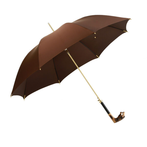 Wood leopard straight umbrella - Image 4