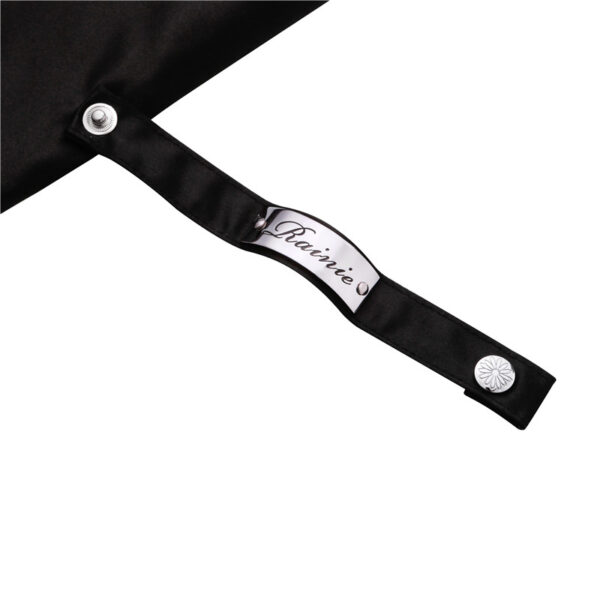 White black  star straight umbrella - Image 6
