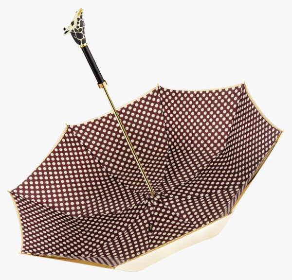 Giraffe-Polka Dot-Long Handle Umbrella - Image 5