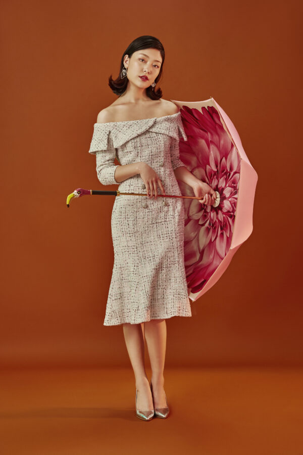 The flamingo double umbrella