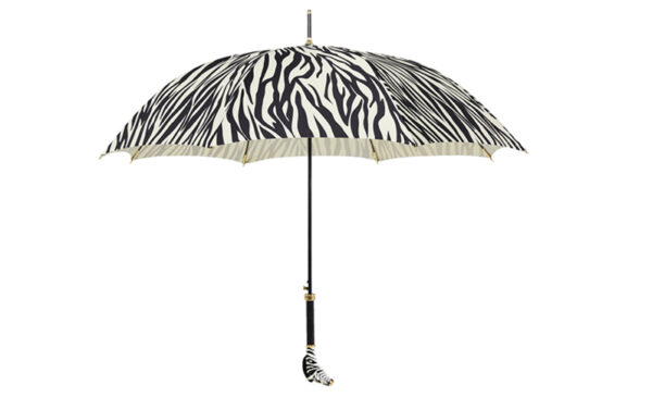 Straight shank zebra umbrella