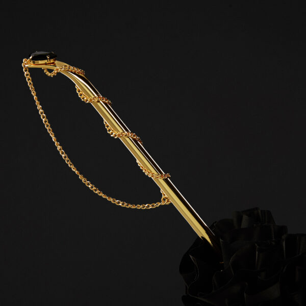 Copper chain straight shank 1 diamond Maggie lace double umbrella - Image 9
