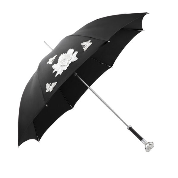 embroidery rose long umbrella - Image 3