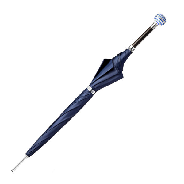 All over the sky-round ball full of diamonds-umbrella with long handle - Image 3