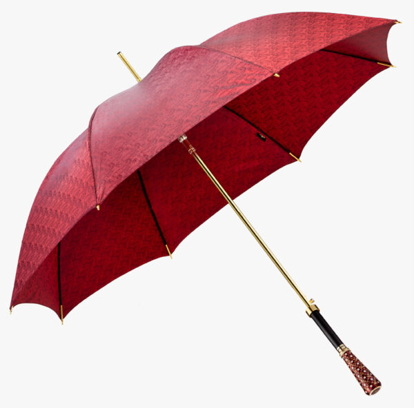 Earl red leaf scepter single-layer umbrella - Image 3