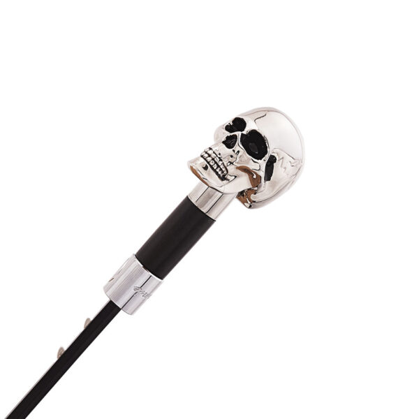 ebony Skull folding umbrella - Image 4