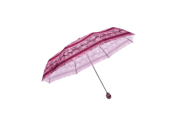 The pink diamond skull folding umbrella - Image 4