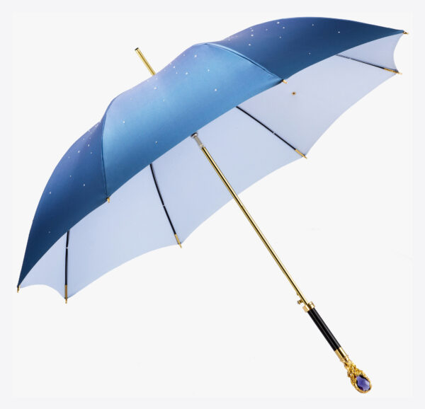 Ethereal-purple gem-umbrella with long handle - Image 3