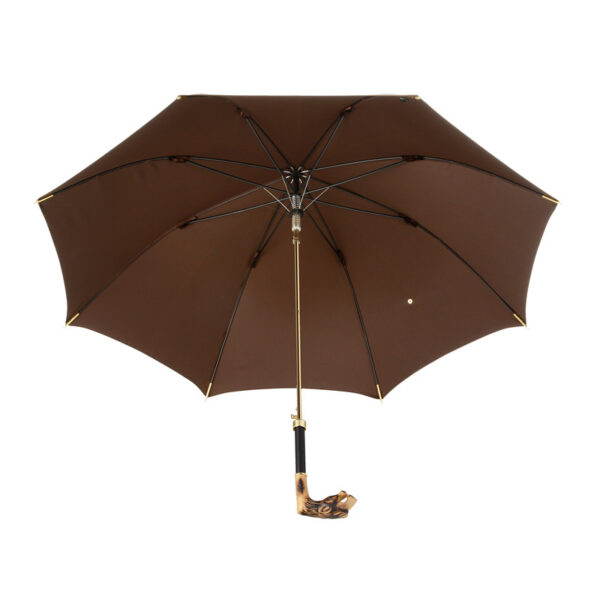 Wood leopard straight umbrella - Image 5