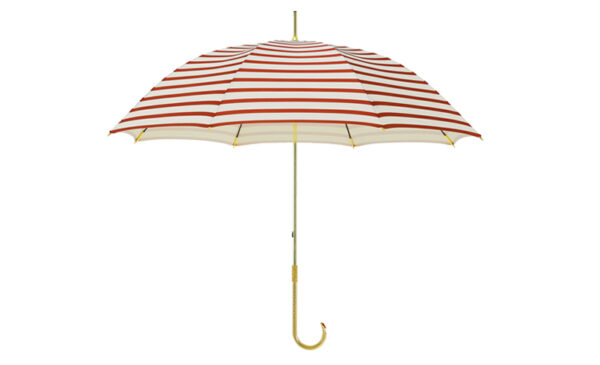 Bent stripes umbrella
