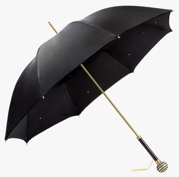 Full-drilled double-layer umbrella with stars inside - Image 2