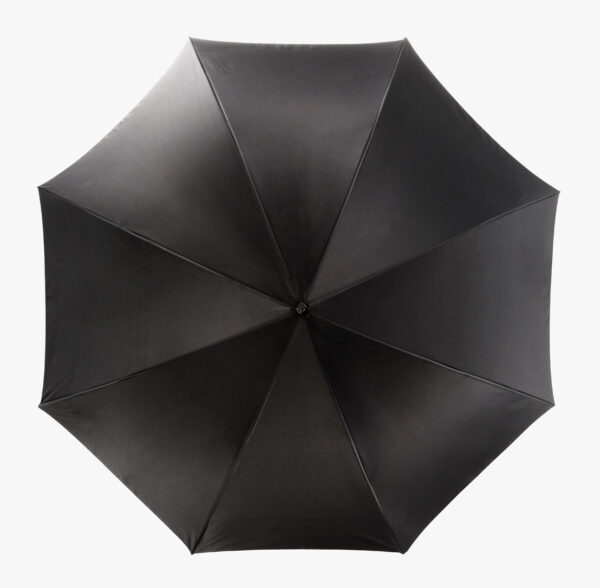 Rattan Elbow-White Dahlia-Long Handle Umbrella - Image 5