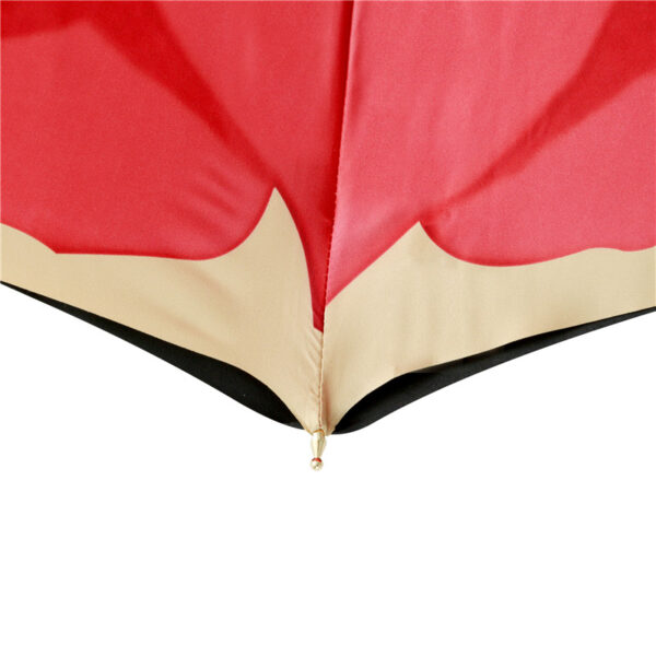 Heart-shaped 2 drill bent double umbrella - Image 5