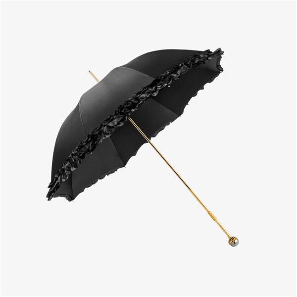 Black pearl straight umbrella - Image 3