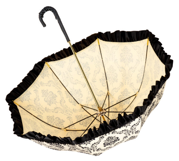Vibiya-Corrugated Bend-Long Handle Umbrella - Image 4