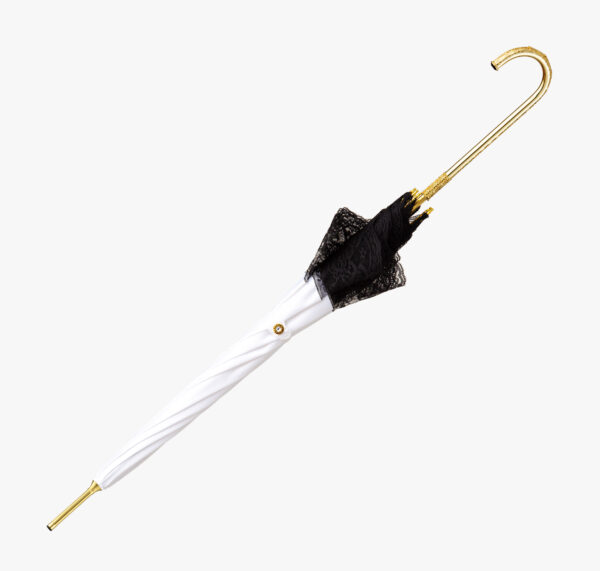 Winnie-double cut curved handle-1 drill-long handle umbrella - Image 5
