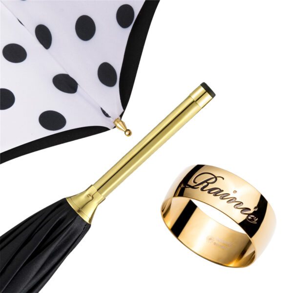 The panda wave point-handle long umbrella - Image 6