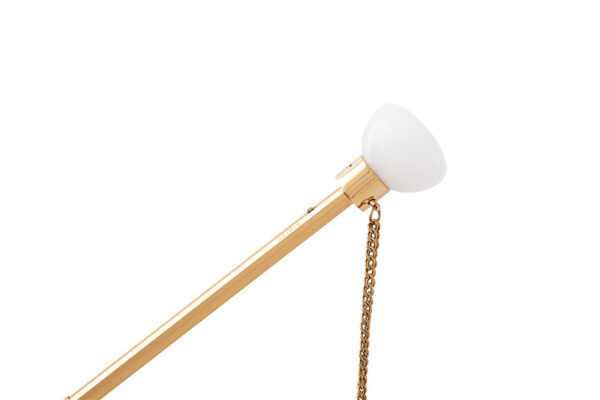 White jade lace folding umbrella - Image 2