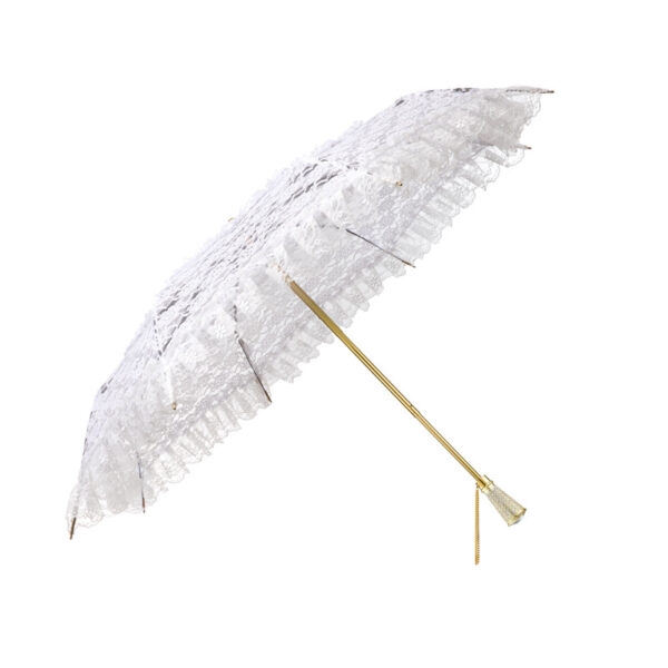 Lottie-Bud silk folding umbrella - Image 5