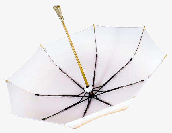 Diamond scepter-caramel pudding-folding umbrella - Image 5